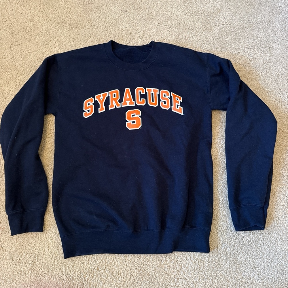Syracuse Navy Blue Crewneck
